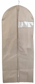Compactor Pokrowiec na garnitury i długie sukienki Sandy, 60 x 137 cm, beżowy, L