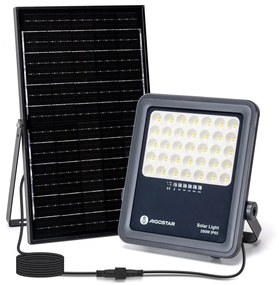 Aigostar - LED Ściemnialny naświetlacz solarny LED/15W/3,4V IP65 + pilot