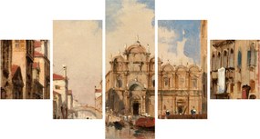Obraz - Jules-Romain Joyant, The Scuola di San Marco, Venice, reprodukcje (125x70 cm)