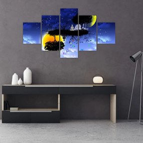 Obraz - Odbicie równowagi (125x70 cm)