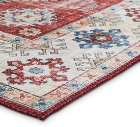 Czerwono-beżowy dywanik 225x60 cm Topaz – Think Rugs