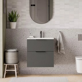 Umywalka Duravit z szafką pod umywalkę TIM 60 cm