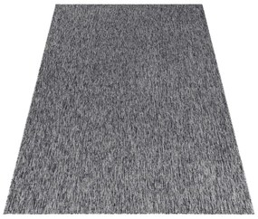 Dywan wykładzinowy na filcu Nizza szary melanż 120 cm x 170 cm