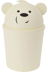 Mały kosz na śmieci w kształcie misia do pokoju dziecięcego, 1,5 l