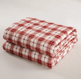 Narzuta na łóżko TARTAN HEART, kolorowa Rozmiar: 170 x 210 cm