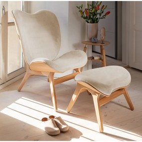 Jasnoszary fotel A Conversation Piece – UMAGE