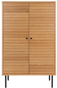 Szafka w dekorze dębu w naturalnym kolorze 80x130 cm Kyoto – House Nordic