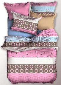 PrzytulneMieszkanie.pl PrzytulneMieszkanie.pl Różowa pościel francuska z mikrofibry MORGEN Rozmiar pościeli: 80 x 80 cm | 135 x 200 cm