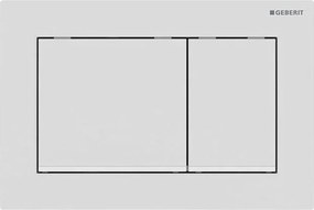 Geberit 115.080.01.1 - Przycisk spłukujący Omega30 21,2x14,2 cm biały