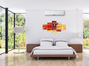 Obraz - Afrykańskie boginie (125x70 cm)