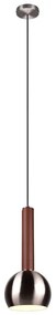 Szara lampa wisząca ø 20 cm Ciliana – CINQUE