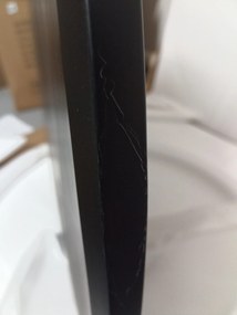 PROMOCJA Czarny stół jadalniany PHANTOM 80x80 II. jakość