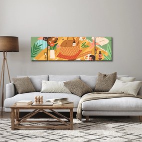 Obraz - Letnia miłość (170x50 cm)