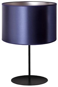 Duolla - Lampa stołowa CANNES 1xE14/15W/230V śr. 20 cm niebieski/srebrny/czarny