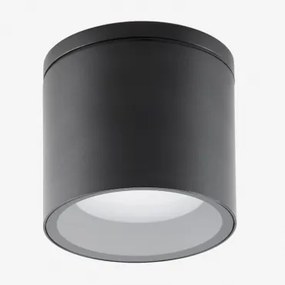 Plafon Sufitowy Do Użytku Zewnętrznego Z Aluminium Belito Czarna - Sklum