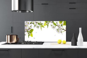 Panel nad blat kuchenny Makro Płatków Kwiatów