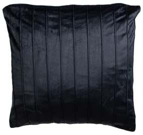 Czarna poduszka dekoracyjna JAHU collections Stripe, 45x45 cm