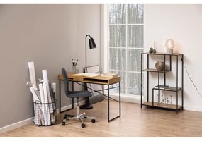 Biurko w dekorze dzikiego dębu Actona, 110x45 cm