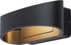 Rabalux 77179 - Zewnętrzny kinkiet LED GERLA LED/9W/230V IP54 antracyt