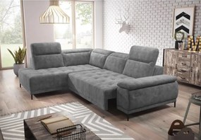 Narożnik FOCUS L z elektryczną regulacją siedziska Lewostronny w tkaninie Promocyjnej SALVADOR 14 WERSAL