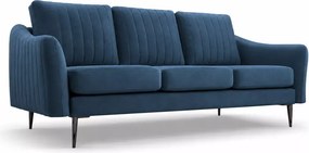 Sofa Valoris 3-osobowa welur – nowoczesna kanapa wolnostojąca do salonu