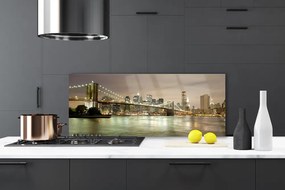 Szkło Dekoracyjne do Kuchni Światła Nocnego Mostu