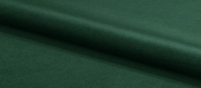PROMOCJA Ciemnozielona rozkładana narożna sofa ZENA, dwustronna II. klasa