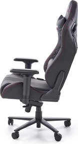 Czarny fotel gamingowy Chavez Halmar