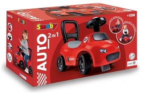 Smoby czerwony jeździk z klaksonem ride-on