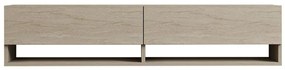 Beżowa szafka pod TV 141x31x30 cm Arges – Kalune Design
