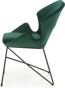 Designerskie krzesło z siedziskiem typu uszak K458