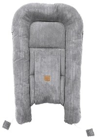 Szary kokon dla niemowląt 55x83 cm – Meowbaby