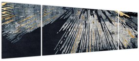 Obraz - Abstrakcja (170x50 cm)