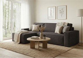 Narożnik DENIS L z funkcją spania 135x200 Poso 22