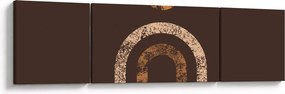 Obraz - Pomarańczowe łuki N⁰1 (170x50 cm)