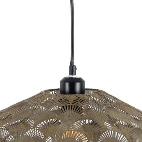 Lampa wisząca w kolorze złota z metalowym kloszem ø 41,5 cm – Ixia