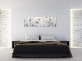 Obraz - Mlecze, malarstwo (170x50 cm)