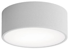 Plafon łazienkowy CLEO 1xE27/24W/230V śr. 20 cm szary IP54