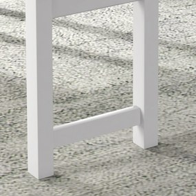 HOMCOM Zestaw mebli do jadalni stół z tapicerowanymi krzesłami i ławką 4 części komfortowy | Aosom PL