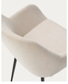 Kremowe krzesło Konna – Kave Home