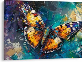 Obraz - Motyl, obraz olejny (70x50 cm)