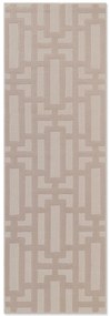 Dywan nowoczesny Perles Geometria beżowy 80 cm x 240 cm