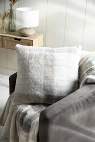 Poduszka pluszowa SCOTLAND w kratę, 60 × 60 cm