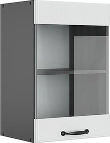 Szklana szafka kuchenna biały domek wiejski 40x31x60 r-line