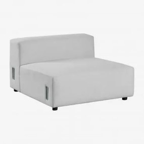 Moduł Centralny 105x113 Cm Do Modułowej Sofy Bruna Tkaniny Gris Glacial - Sklum