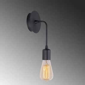 Kinkiet w kolorze matowej czerni Dartini – Opviq lights