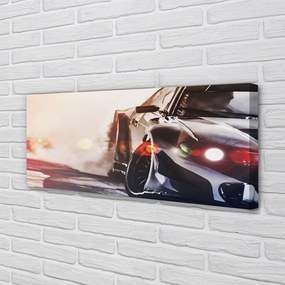 Zdjęcie na płótnie Elegancja Czarnego Auta