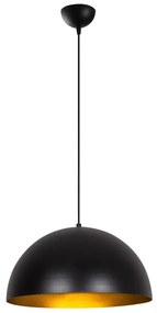 Lampa wisząca z metalowym kloszem ø 40 cm Sivani – Opviq lights