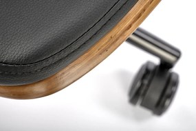 Nowoczesny fotel biurowy Weber z oparciem ze sklejki