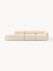 Szezlong modułowy XL Bouclé Sofia